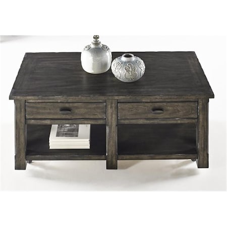 Progressive Furniture Progressive Furniture T550-01 Crossroads Rectangular Cocktail Table - 19 x 50 x 26 in. T550-01